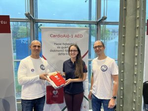 Szívünk Napja - kisorsolásra került egy CardioAid-1 AED